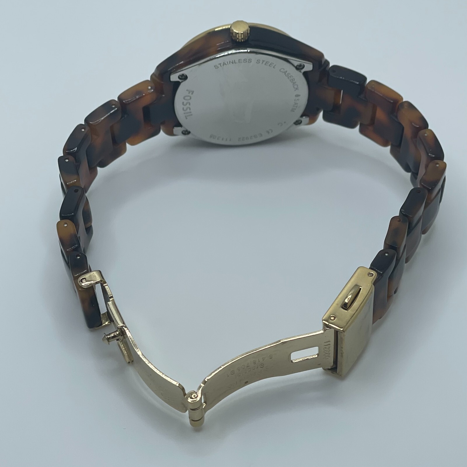 Fossil Mini Stella Watch Womens Date 30mm Case Quartz Analog ES2922