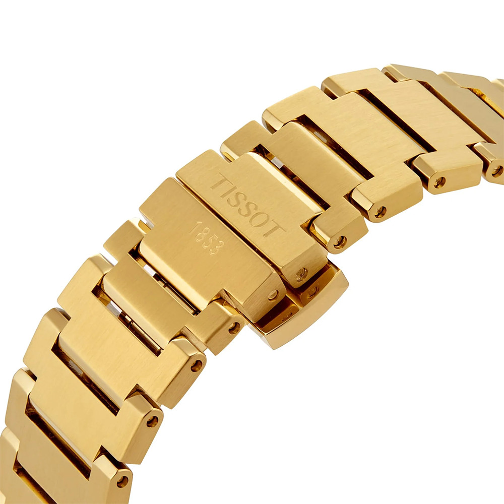 Tissot PRX 40 mm Quartz Men’s Watch Champagne Dial With 316L Stainless Steel