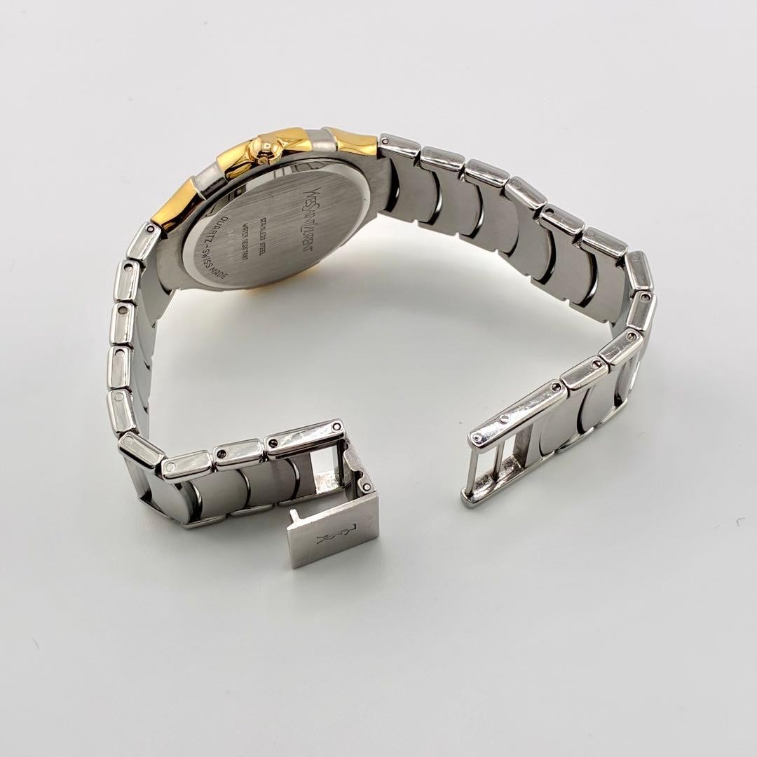 Yves Saint Laurent Men’s Watch Gold Two-Tone Quartz Japan 0713281