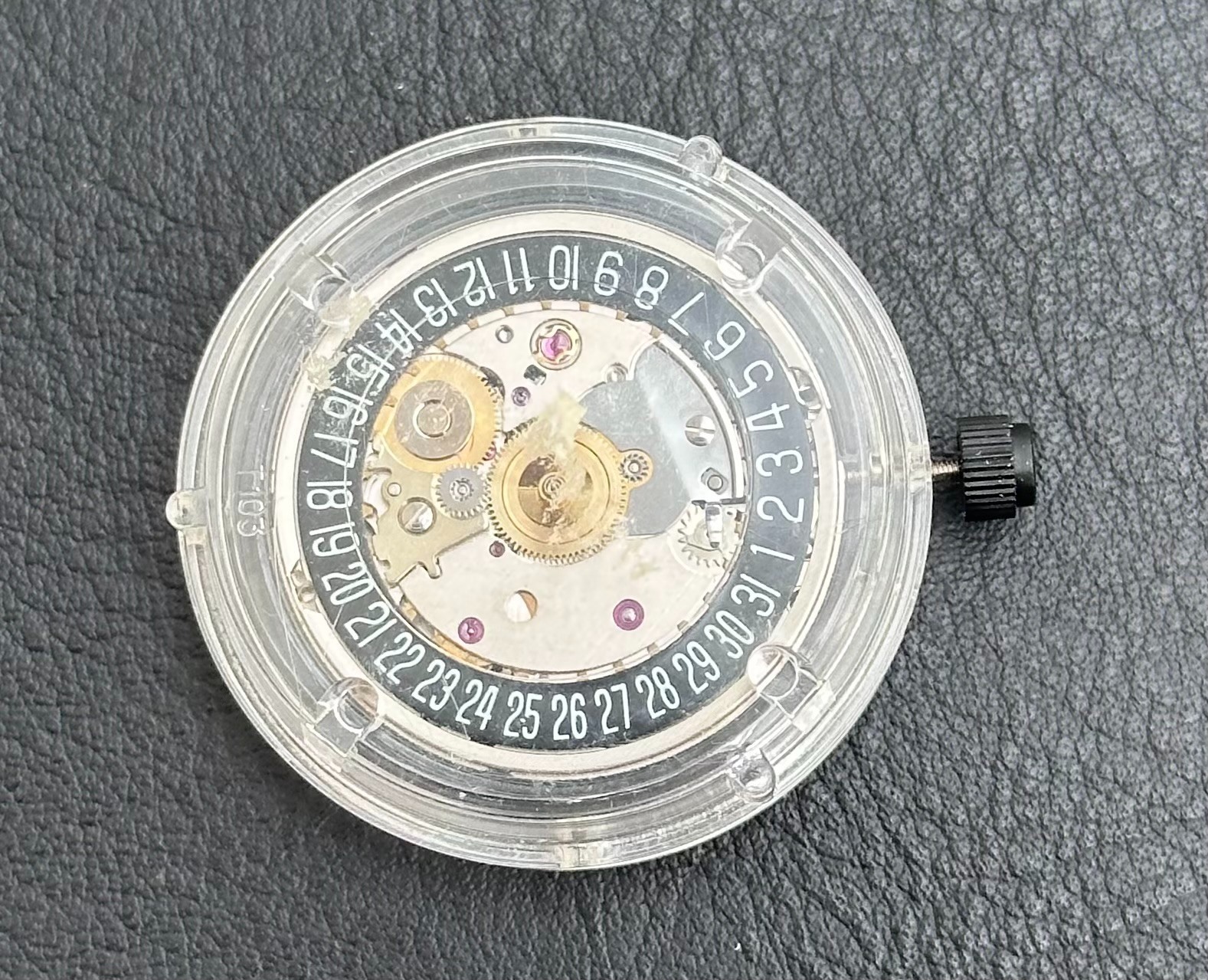 GENUINE ETA 2824-2 AUTOMATIC MOVEMENT 25 JEWELS SWISS MADE SILVER STOCK – 2191