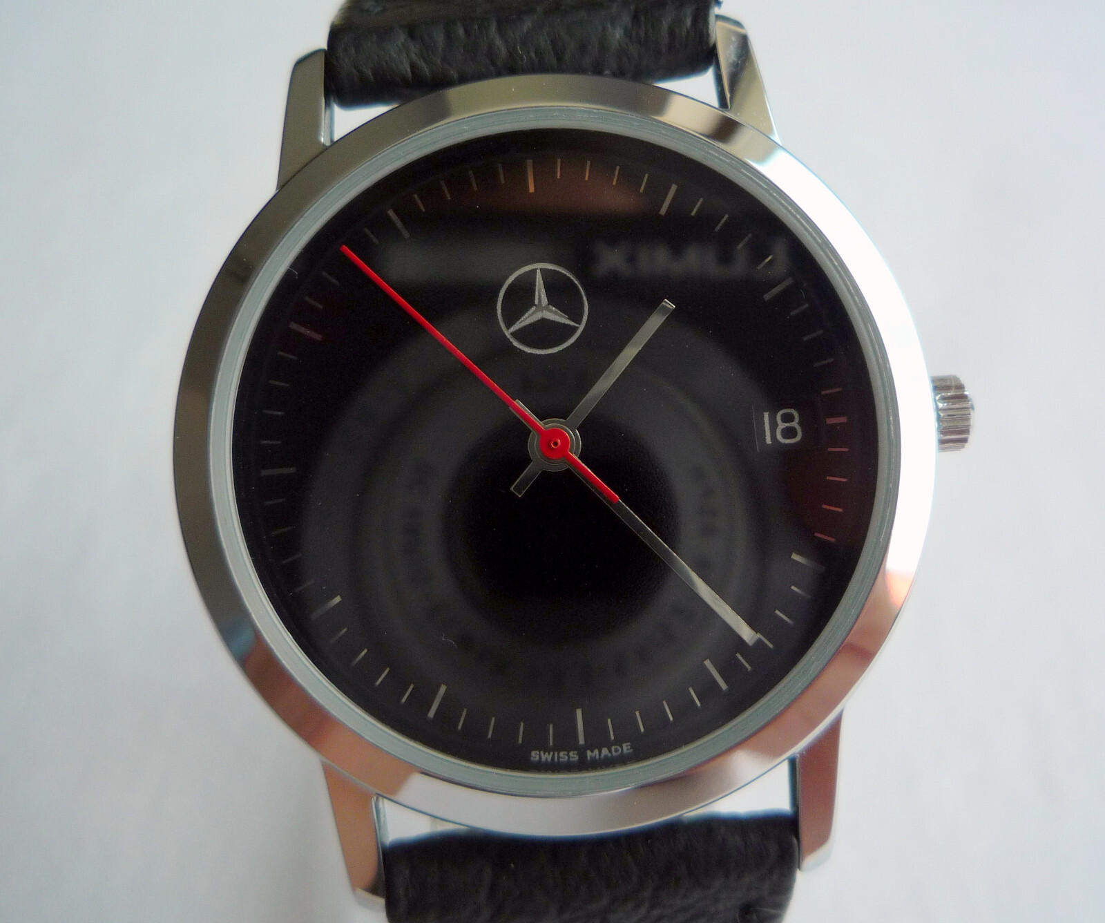 Mercedes Benz Vintage Classic Car Accessory Sport Basic Design Swiss Made Watch