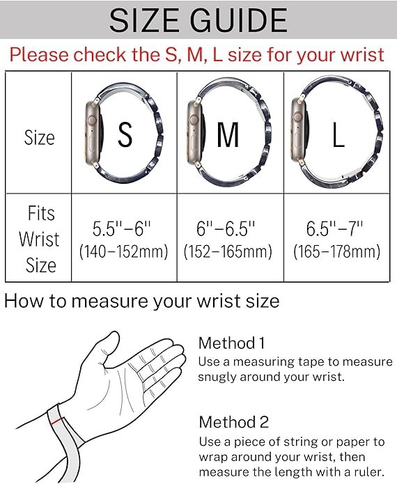 Wide Bangle Stretchy Resin Watch Band Compatible with Apple Watch for Women, Tor