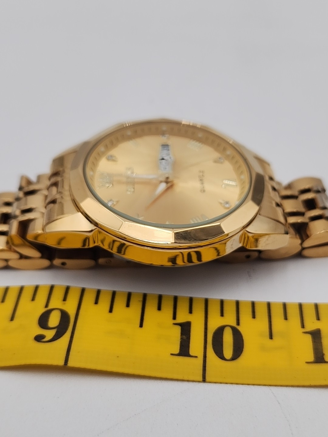 Olevs Mens Luxury Watch Gold 9931G