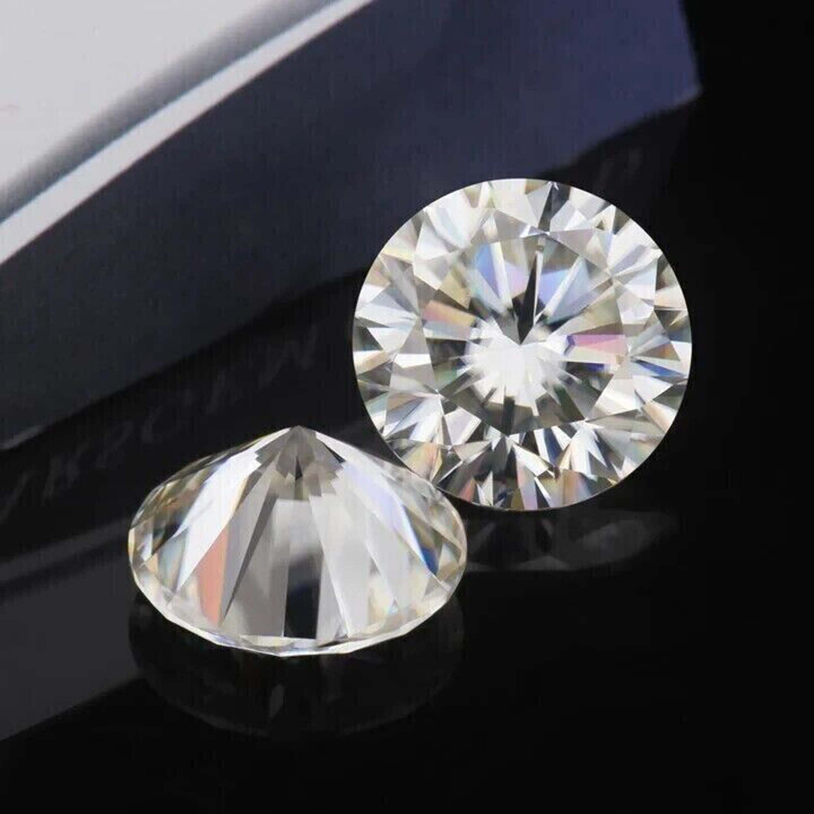 Round Cut 3.00 Ct D-Color Diamond Lab-Grown EGL Certified CVD Loose Gemstone EKM