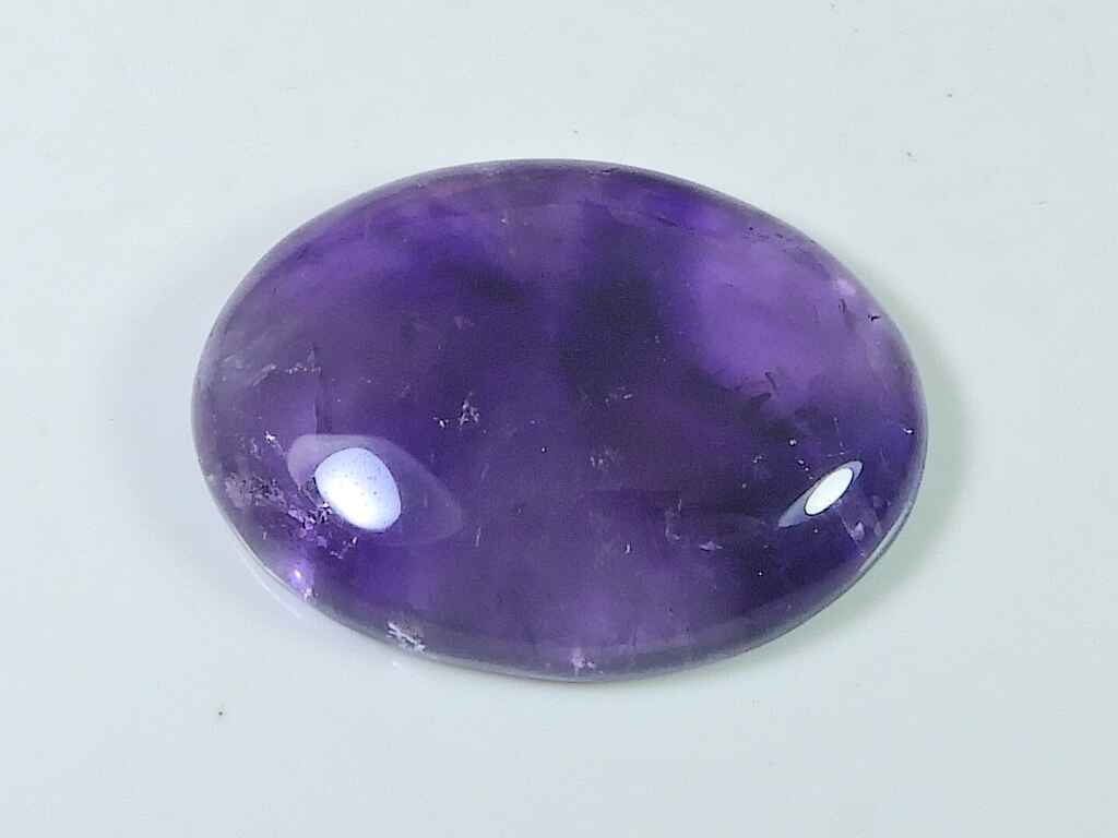 28X38MM Natural Purple Amethyst Oval Shape Cabochon Loose Gemstone 70Cts. Z678