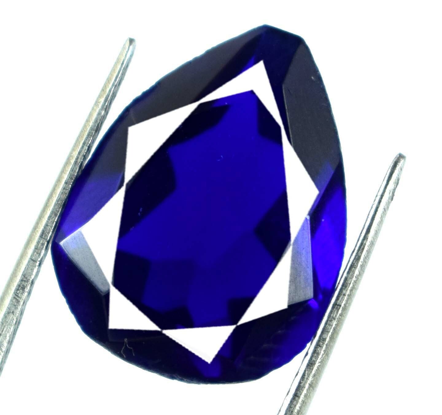 7 Ct London Blue Topaz Pear Cut Loose Gemstone AD451 Discount Sale