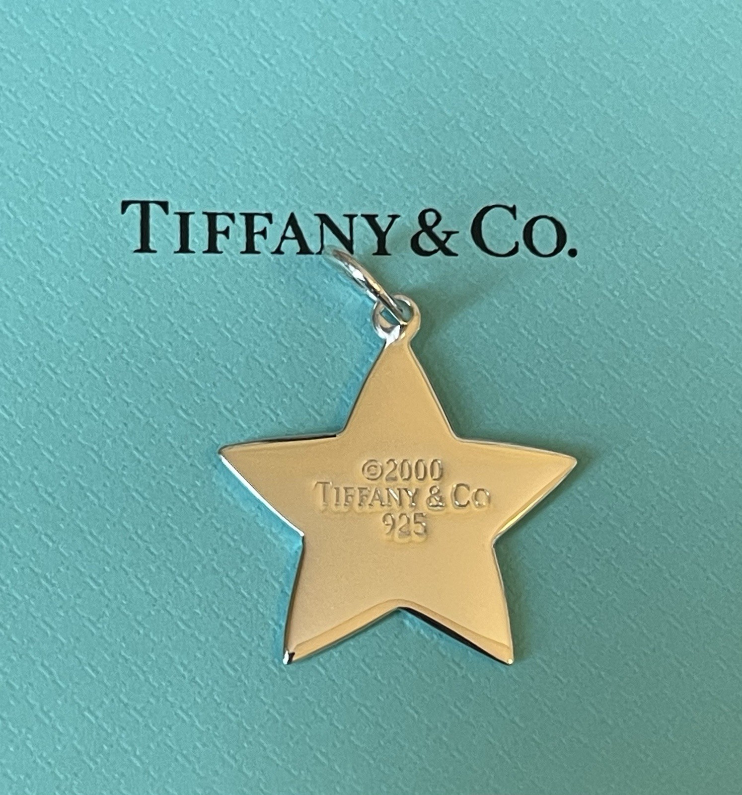 Tiffany & Co. Star Sterling Silver .925 Charm Pendant