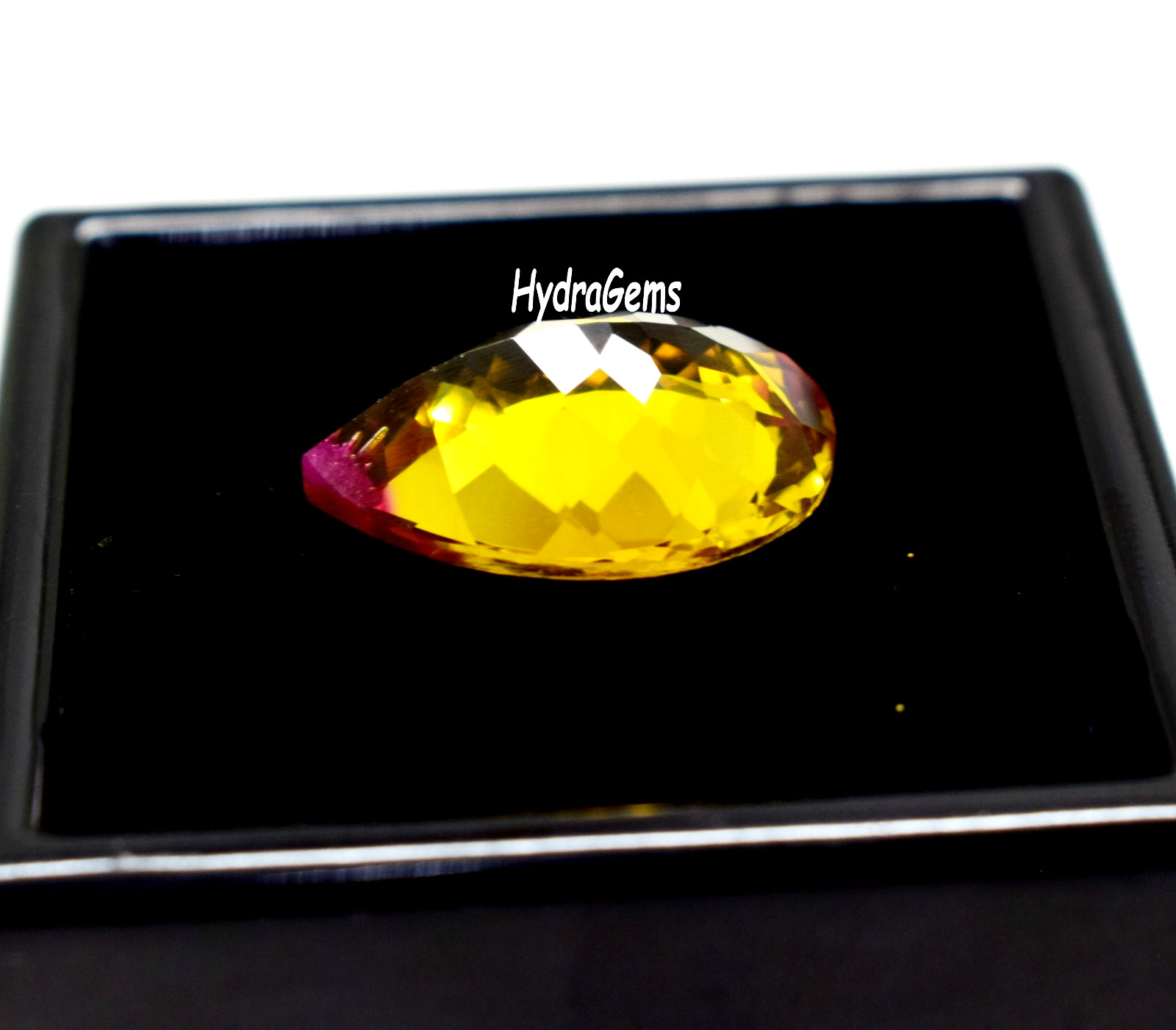 Natural Pitambari Sapphire Golden Honey Yellow-Reddish Tint 12.85 Carat Gemstone
