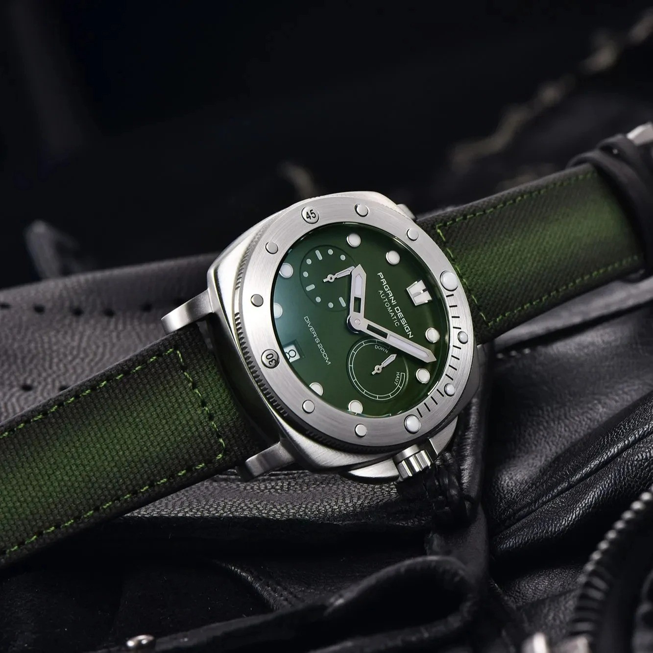 PAGANI DESIGN PD-1767 Mechanical Luxury Automatic Stainless-Steel Watch for Men