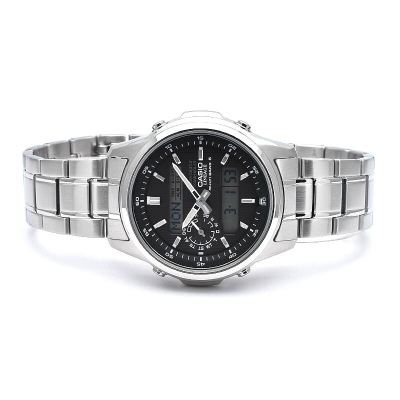 Casio Lineage LCW-M300D-1AJF Radio Solar Black Dial 42.8mm Watch