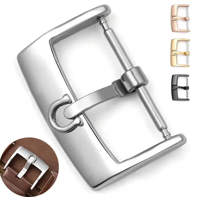12 14 16 18 20mm Omega Pin Clasp Stainless Steel Replacement Polished + Tools