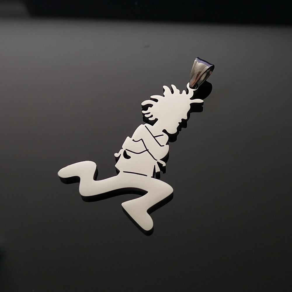 StraightJacketMan Charm Juggalo Pendant Necklace Stainless steel Ball Chain 30′
