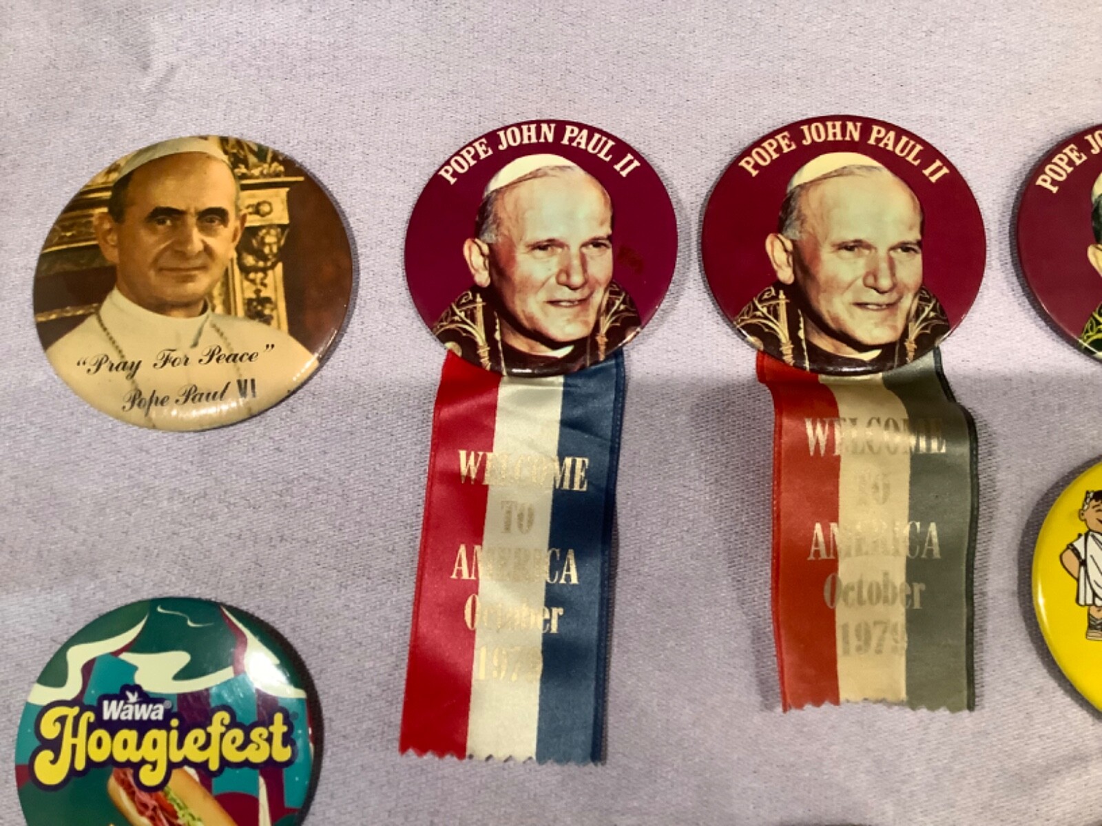 VINTAGE PINBACK BUTTONS: U PICK