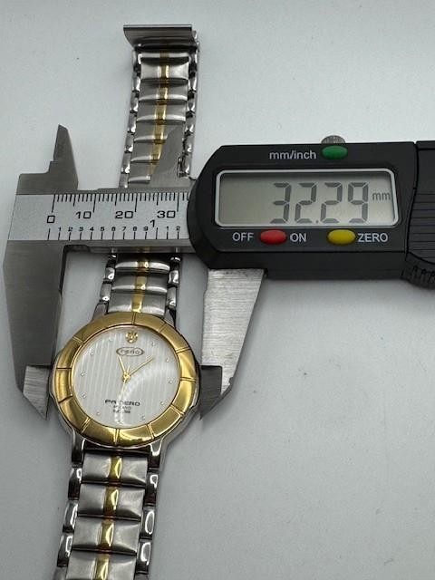 Ladies Nero Pa-Nero Milano Two Tone Quartz Watch New Battery