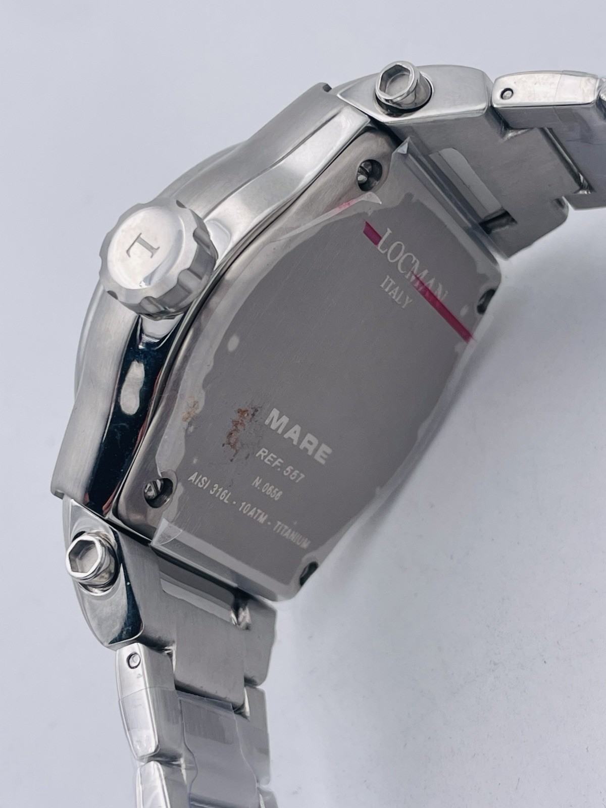 Locman Mare 557ACK/535 44mm Wr100m Titanium/Rubber Watch Hot New