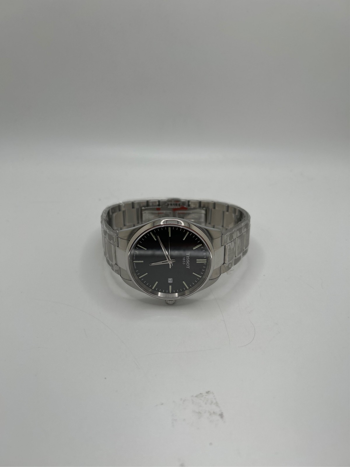 Tissot Men’s Swiss PR 100 Stainless Steel Bracelet Watch 40mm – Black 1