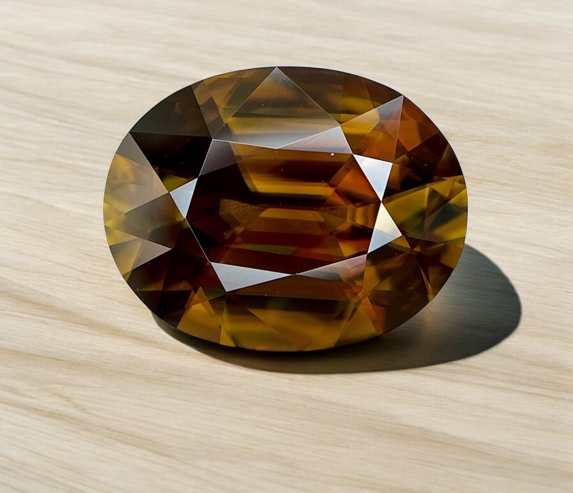 Moderate Yellowish Green Sphene 6.24ct (SH0212) Natural Loose Gemstone