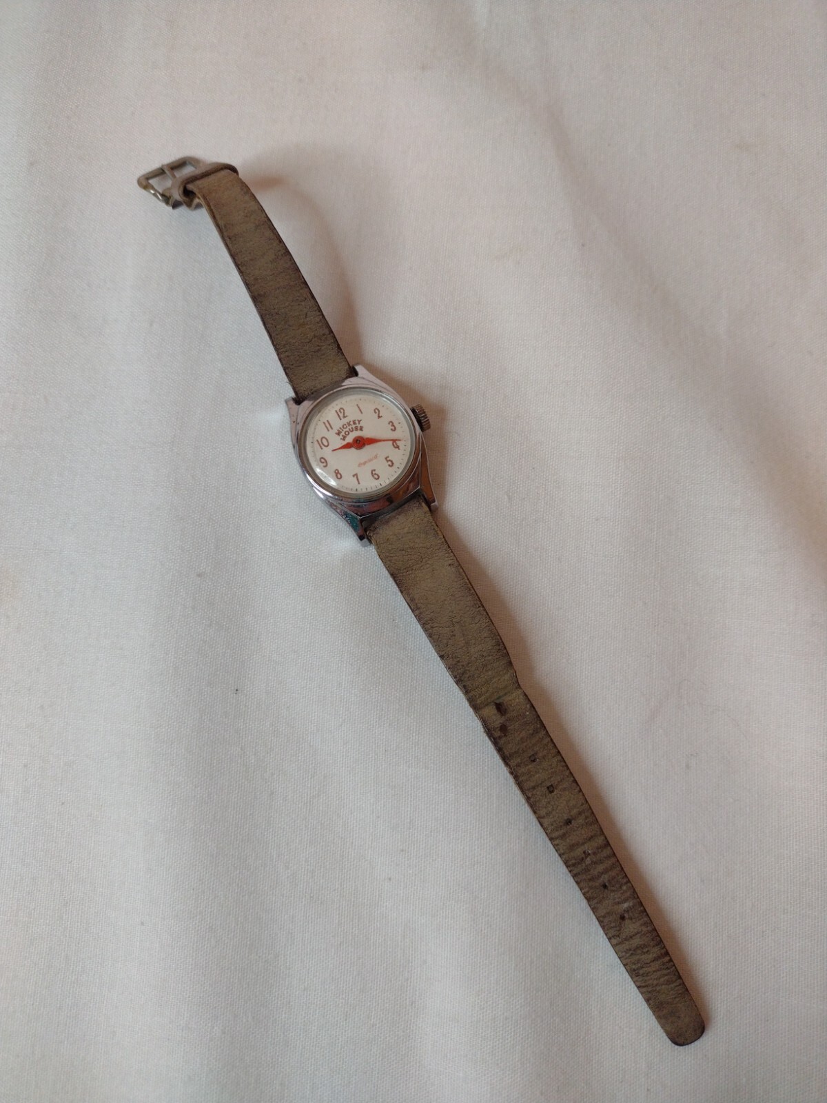 Vintage Mickey Mouse Analog Watches Bradley & Ingersoll Lot of 2