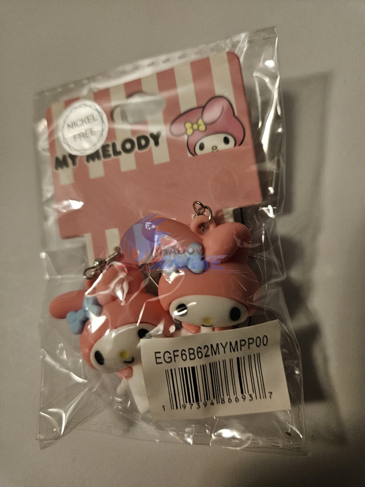 My Melody Oversized Figure Earrings Sanrio Kawaii Character Accessory Gift
