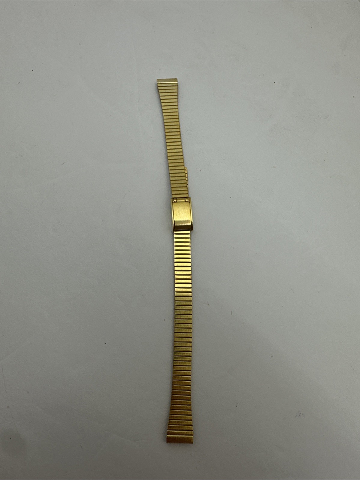 FLEX-ON Vintage Women’s Gold Tone Adjustable Watch Band New Old Stock