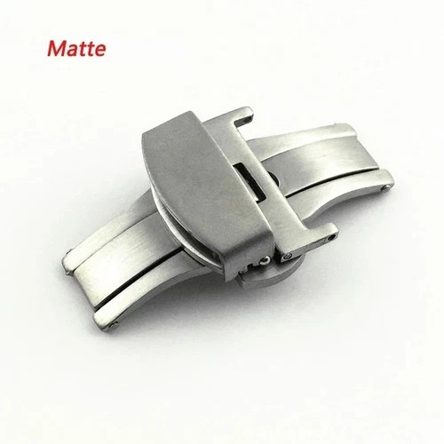 Stainless Steel Watch Band Clasp – Butterfly Deployment Buckle 16-22mm Strap