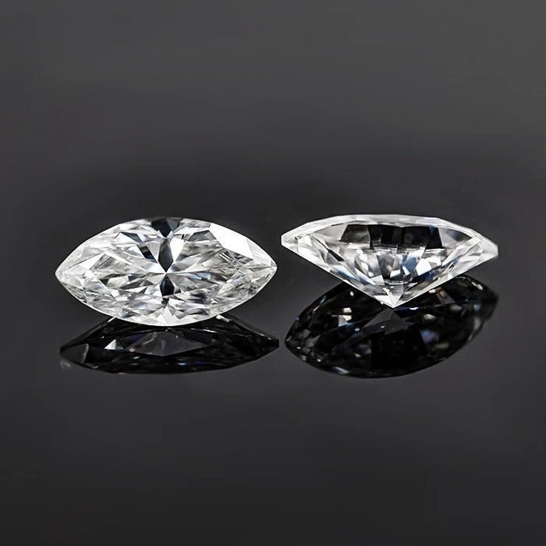 2.50 CT Natural White Diamond Marquise Cut VVS1 D Grade IDGL Certified AS2