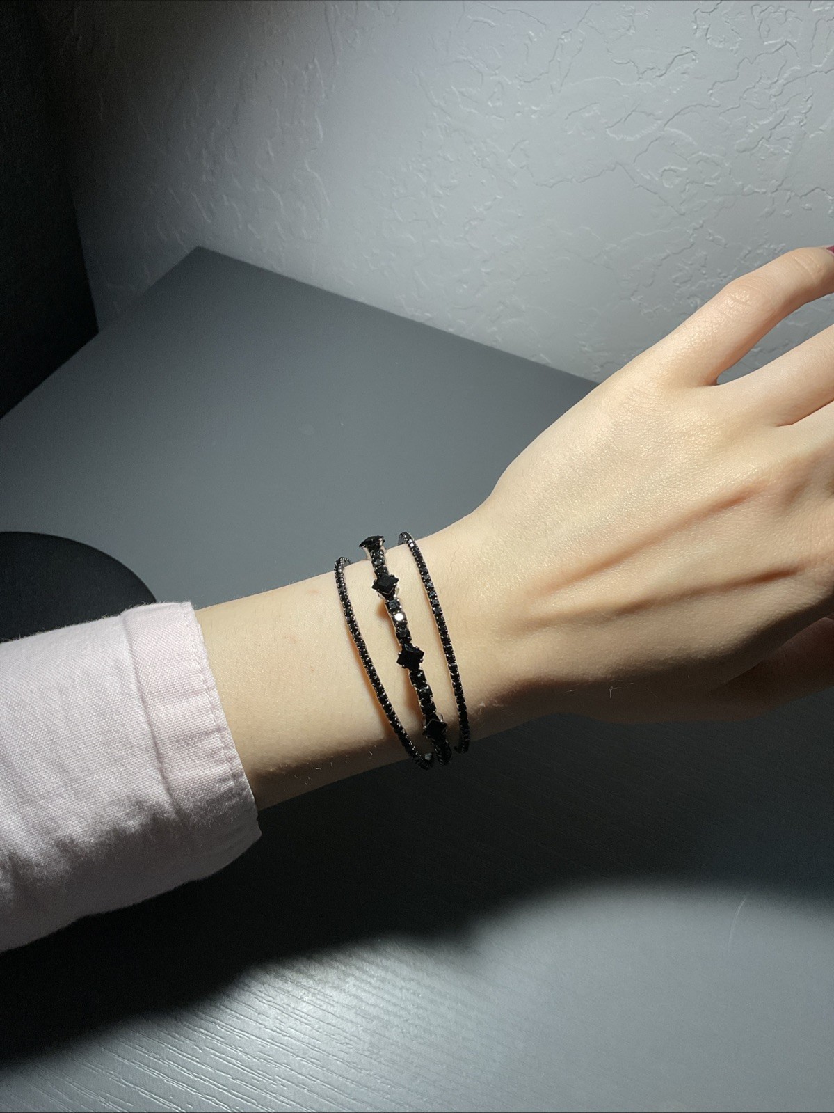 Woman Adjustable Bracelet Lightweight Versatile Day and Night Jewelry