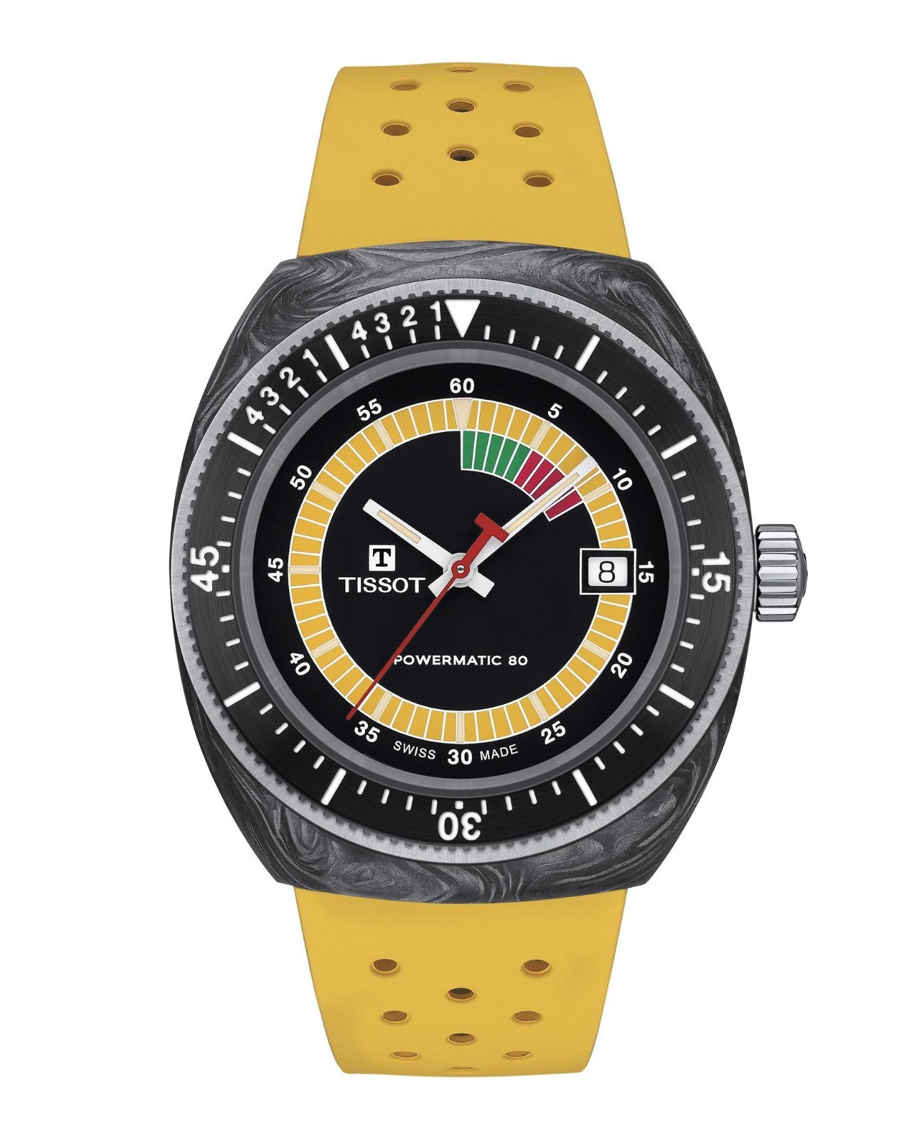 Tissot Sideral Powermatic 80 Yellow Watch T145.407.97.057.00