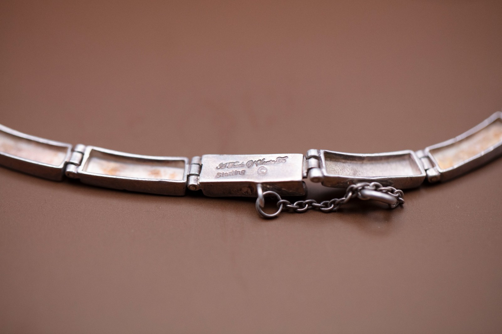 Touch of Santa Fe Turquoise Inlay Bar Necklace (Artist: Pam Daniels)