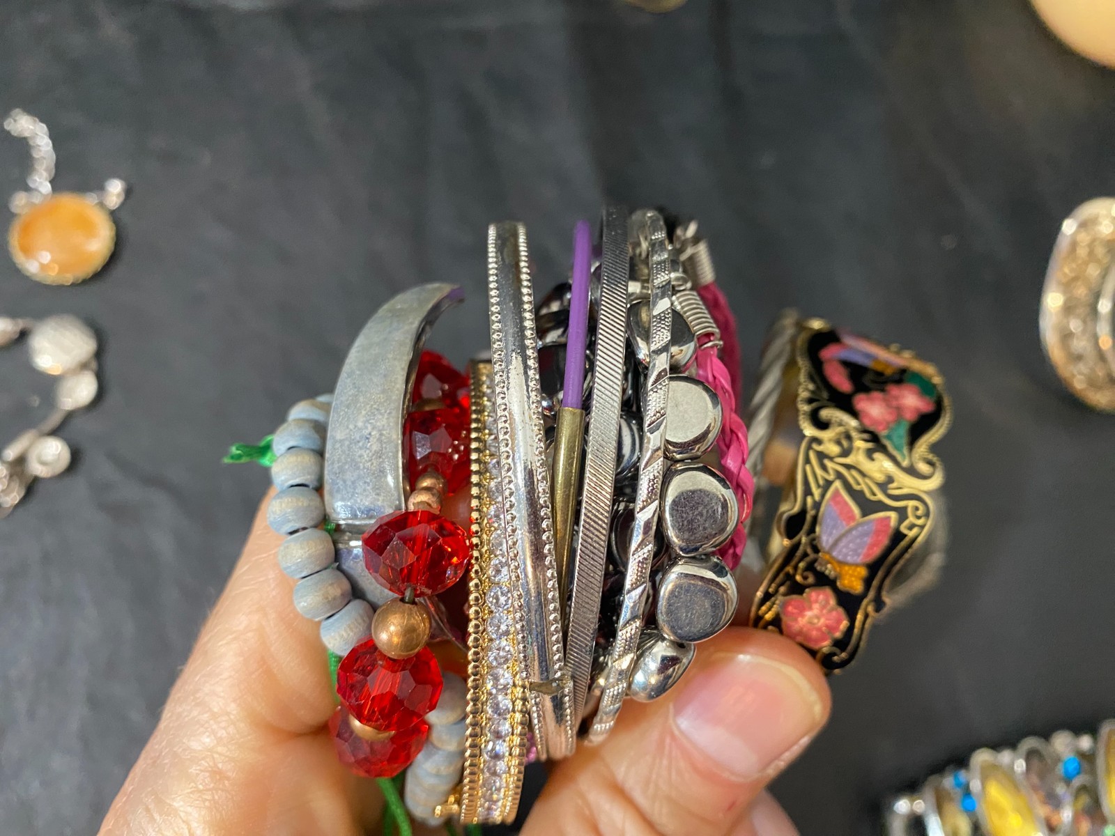 huge lot bracelets jewelry 104+ bracelet collection