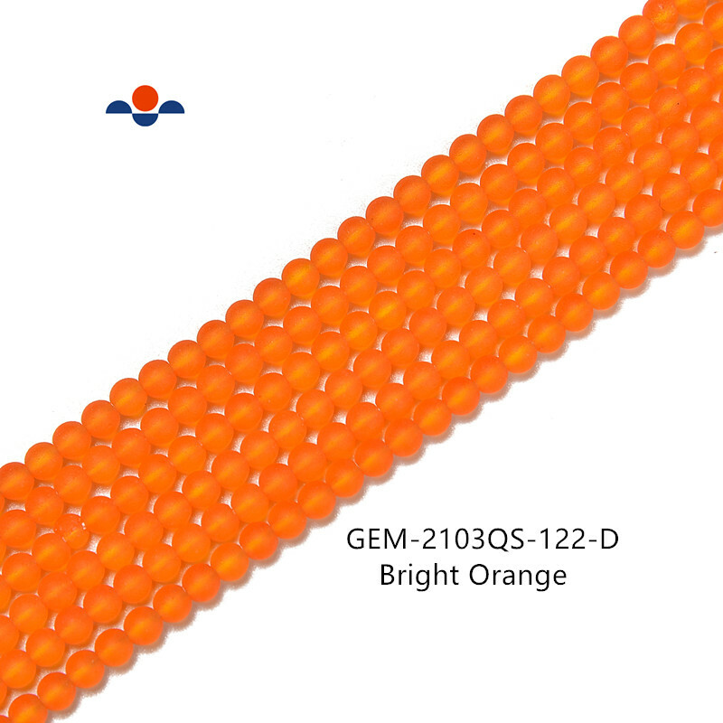 K9 Crystal Matte Round Assorted Colors Beads Size 3mm 15.5” Strand