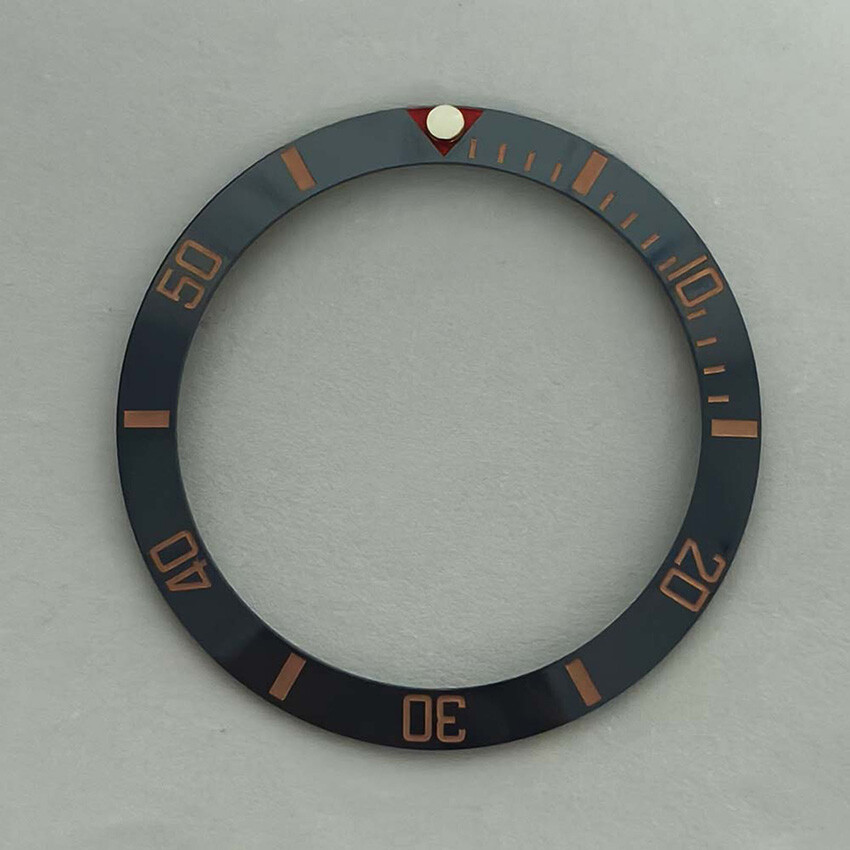 Beveled Outside Diameter 38MM Inside Diameter 30.5MM Ceramic SUB Watch Bezel