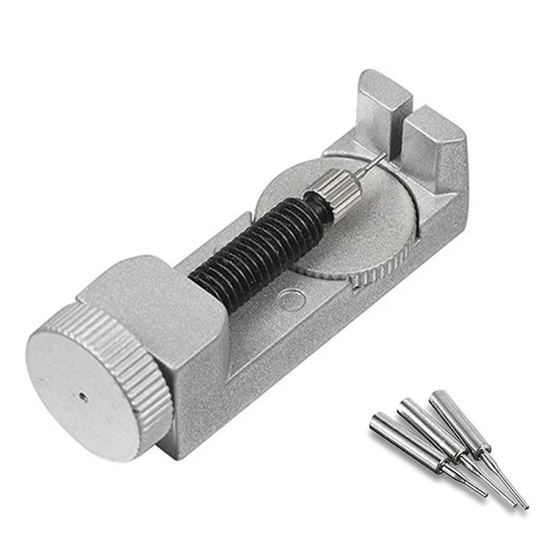 All Metal Adjustable Watch Band Strap Link Pin Remover Repair Tool Kit