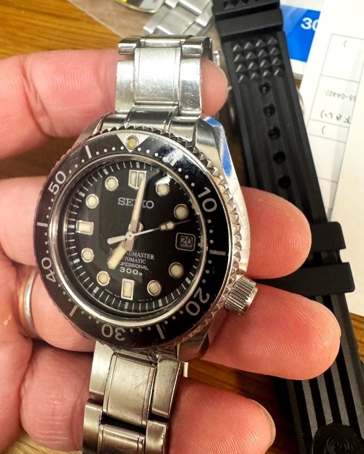 Seiko Prospex MarineMaster SBDX001 MM300 8L35 Diver Extra Strap Links & Box