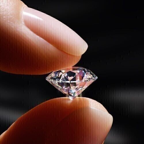 Elegant White Round Diamond 3 Ct VVS1 Loose Gemstone for Jewelry
