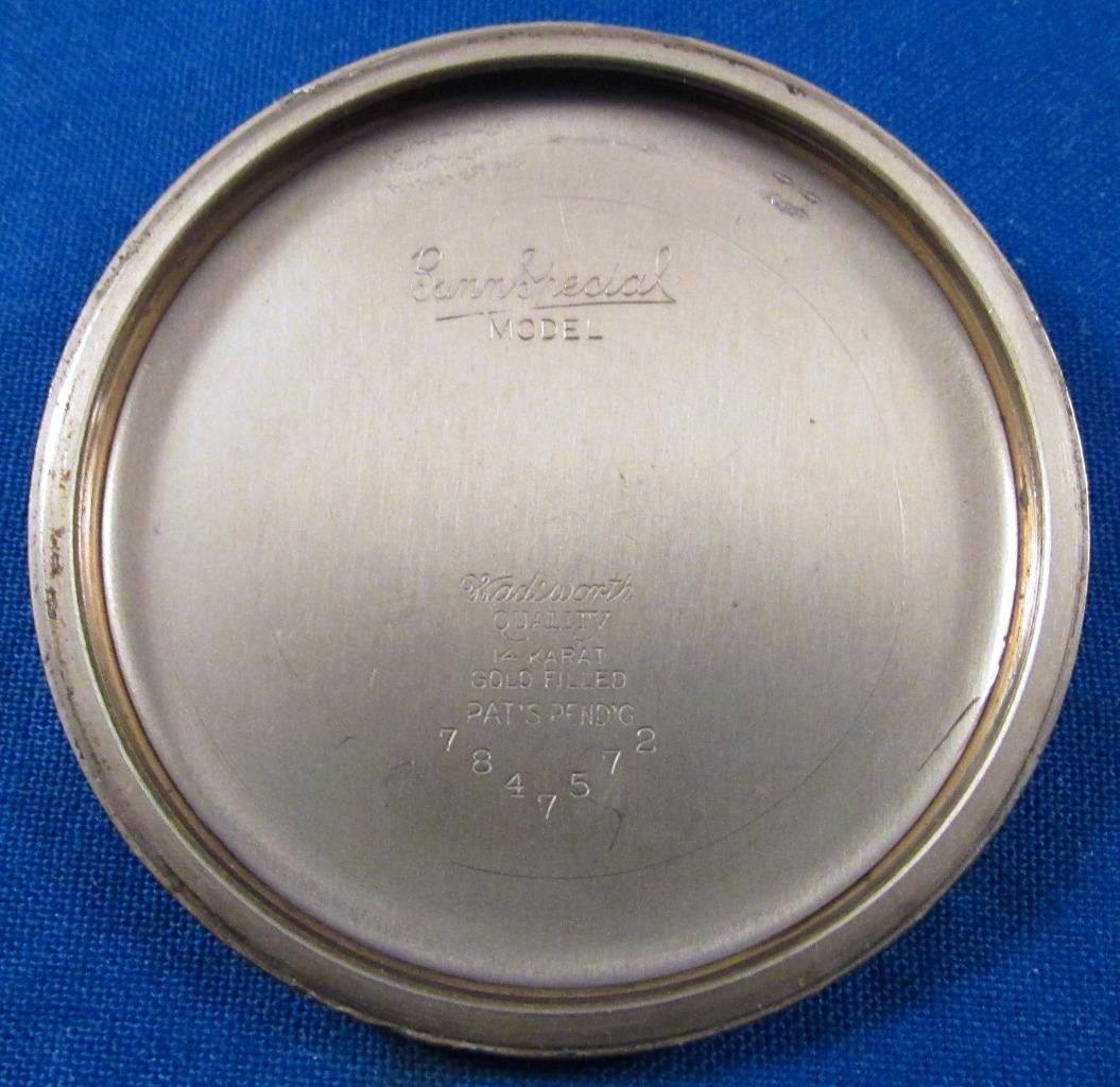 1927 ILLINOIS Type III 60 Hr BUNN SPECIAL 21J Railroad 16s 14K GF Pocket Watch