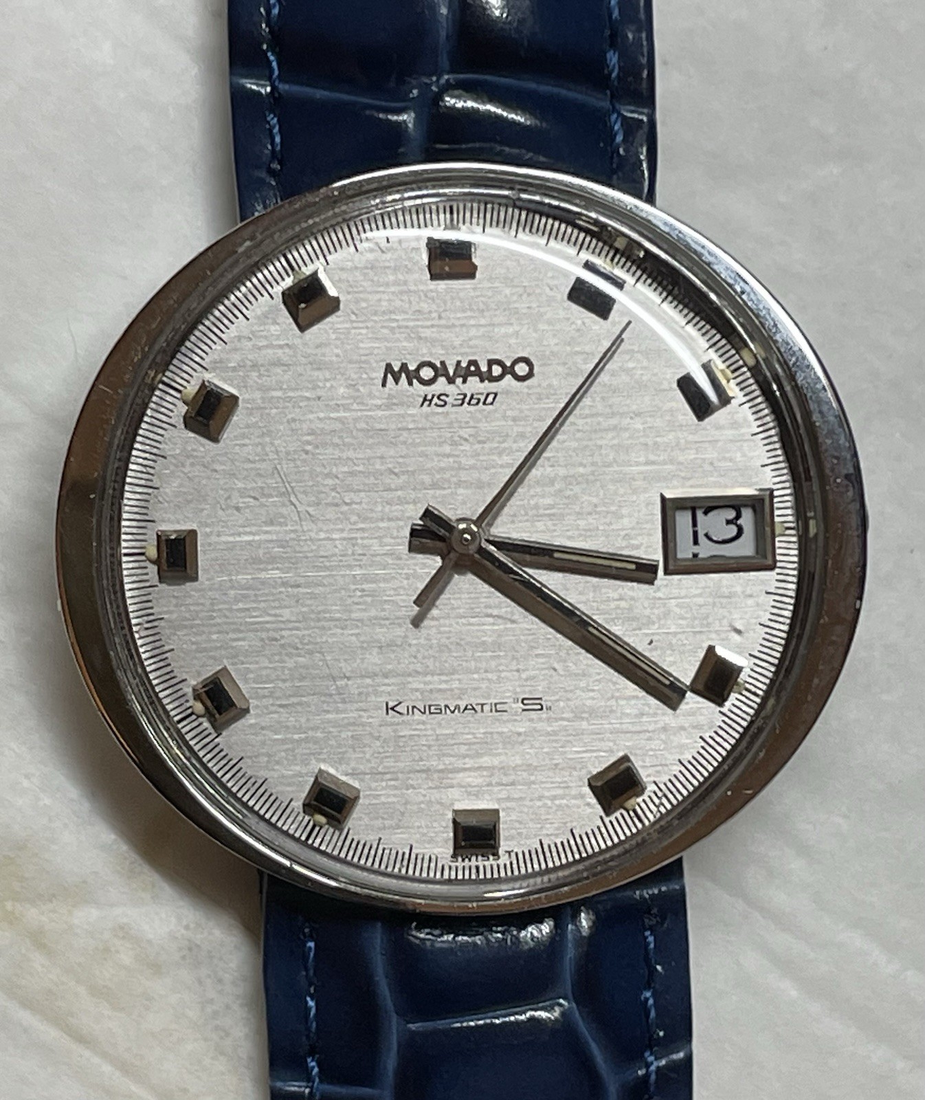 Rare Movado Kingmatic S HS 360