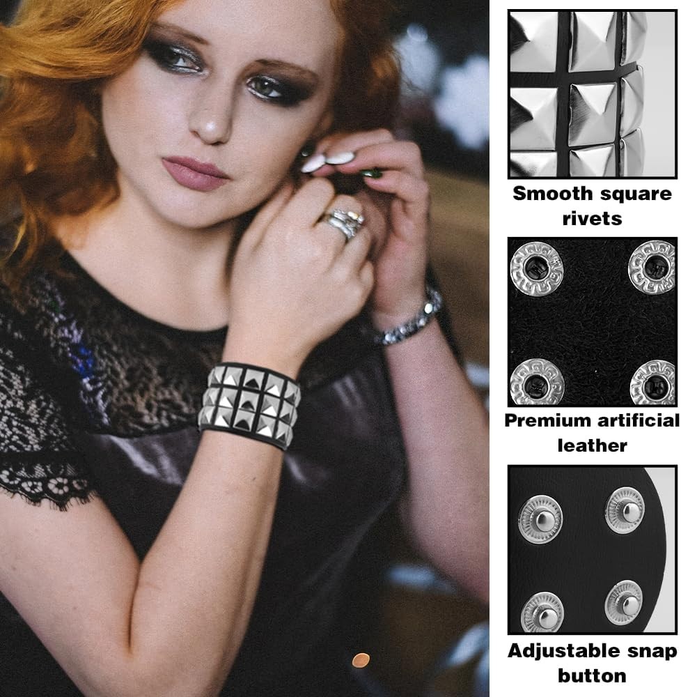 Studded Bracelet, Punk Bracelet, Spiked Bracelets, Emo Bracelets, Goth Bracelets