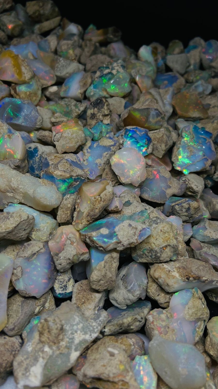 Opal rough lot Crystal, 200 Carat Lot Wholesale Rate Opal Uncut Raw, Opal raw.