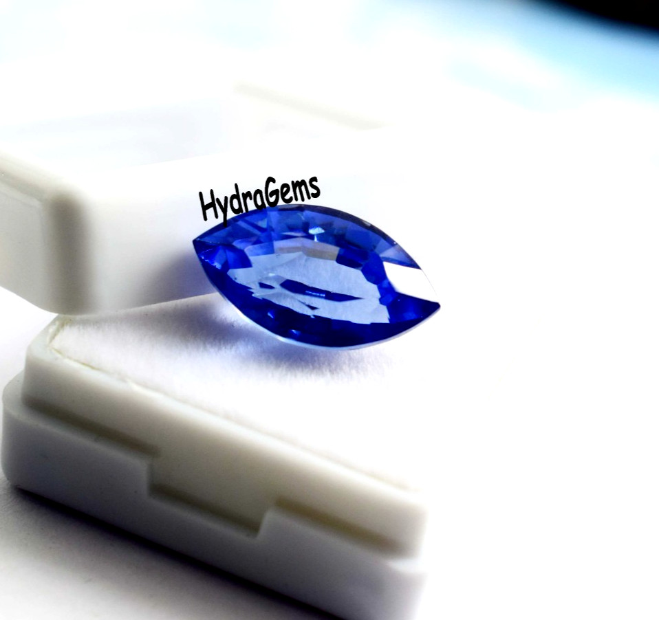 Madagascar Sapphire Gemstone 9.65 Ct Apx. Certified Marquise Blue Loose Gemstone