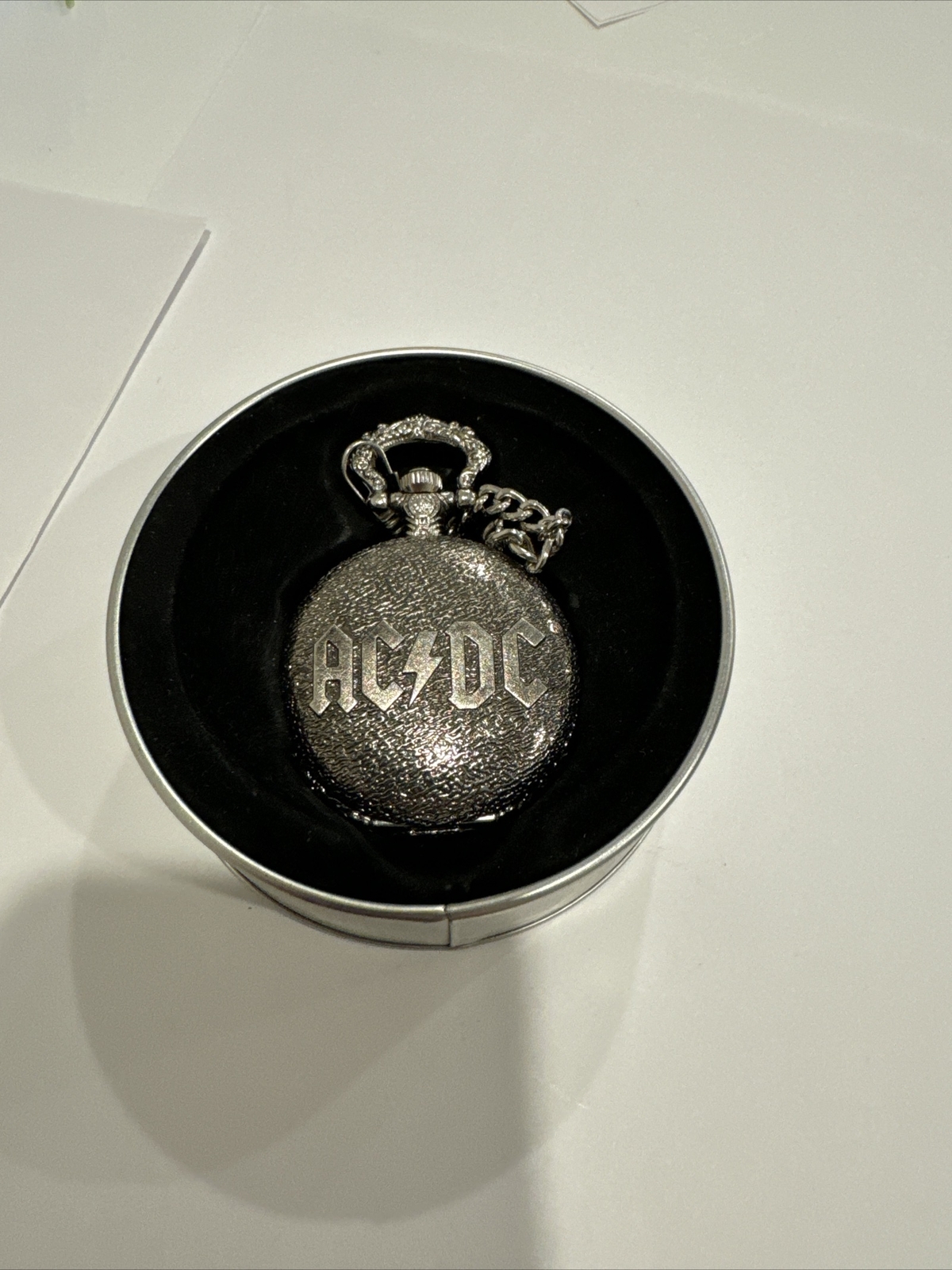 AC/DC Back in Black Pocket Watch 2006 Tour Collection B
