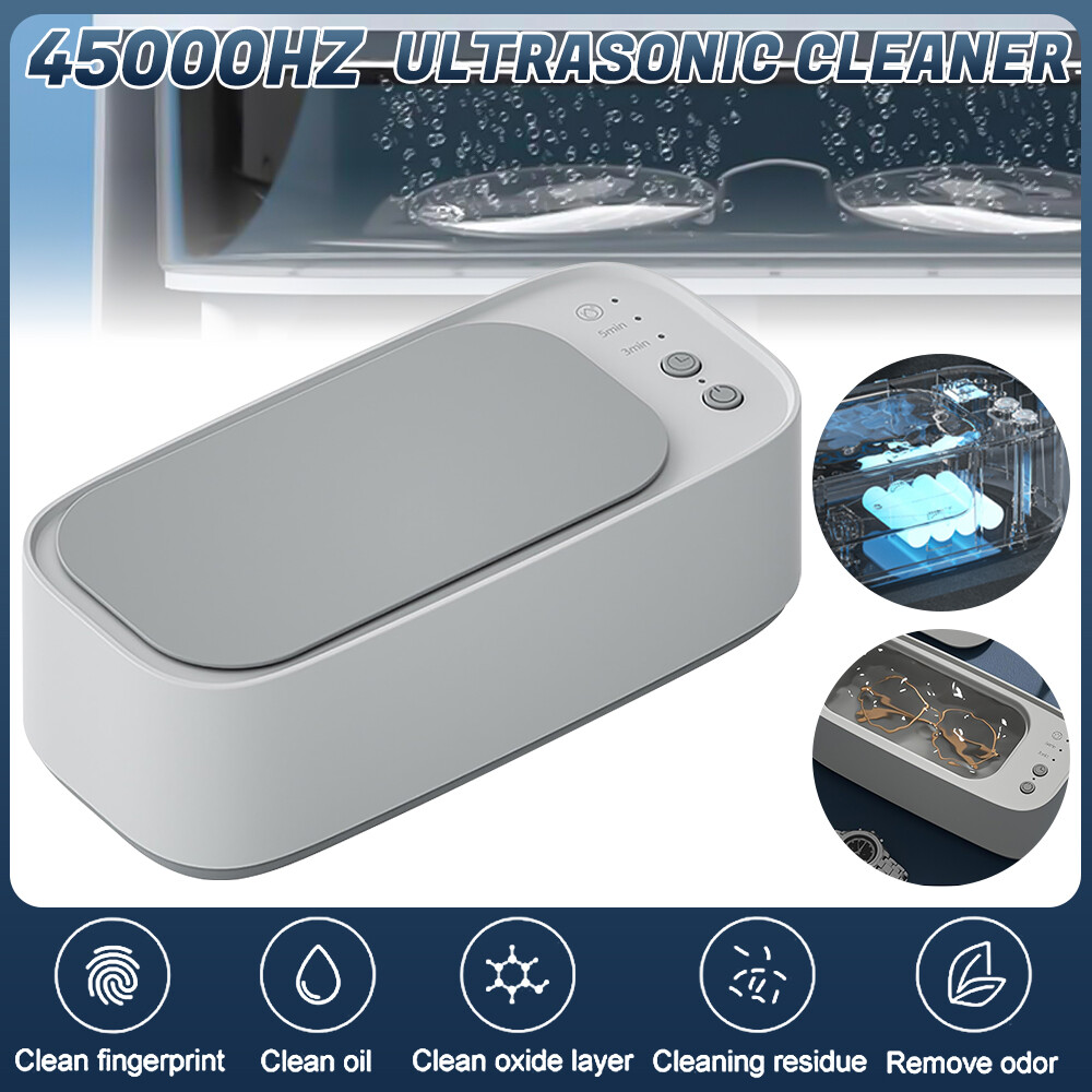 Ultrasonic Cleaner Machine Sonic Wave Tank Jewelry Watch Glasses Clean