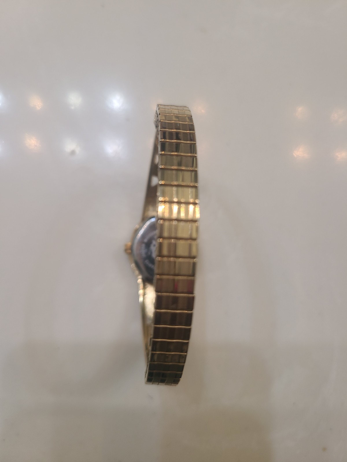 Marcasite & Gold-plated varsales Watch