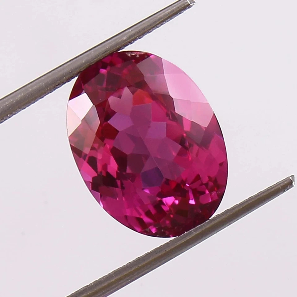 AAA 9.54 CT Natural Ceylon Pink Sapphire Oval Cut Certified Loose Gemstone