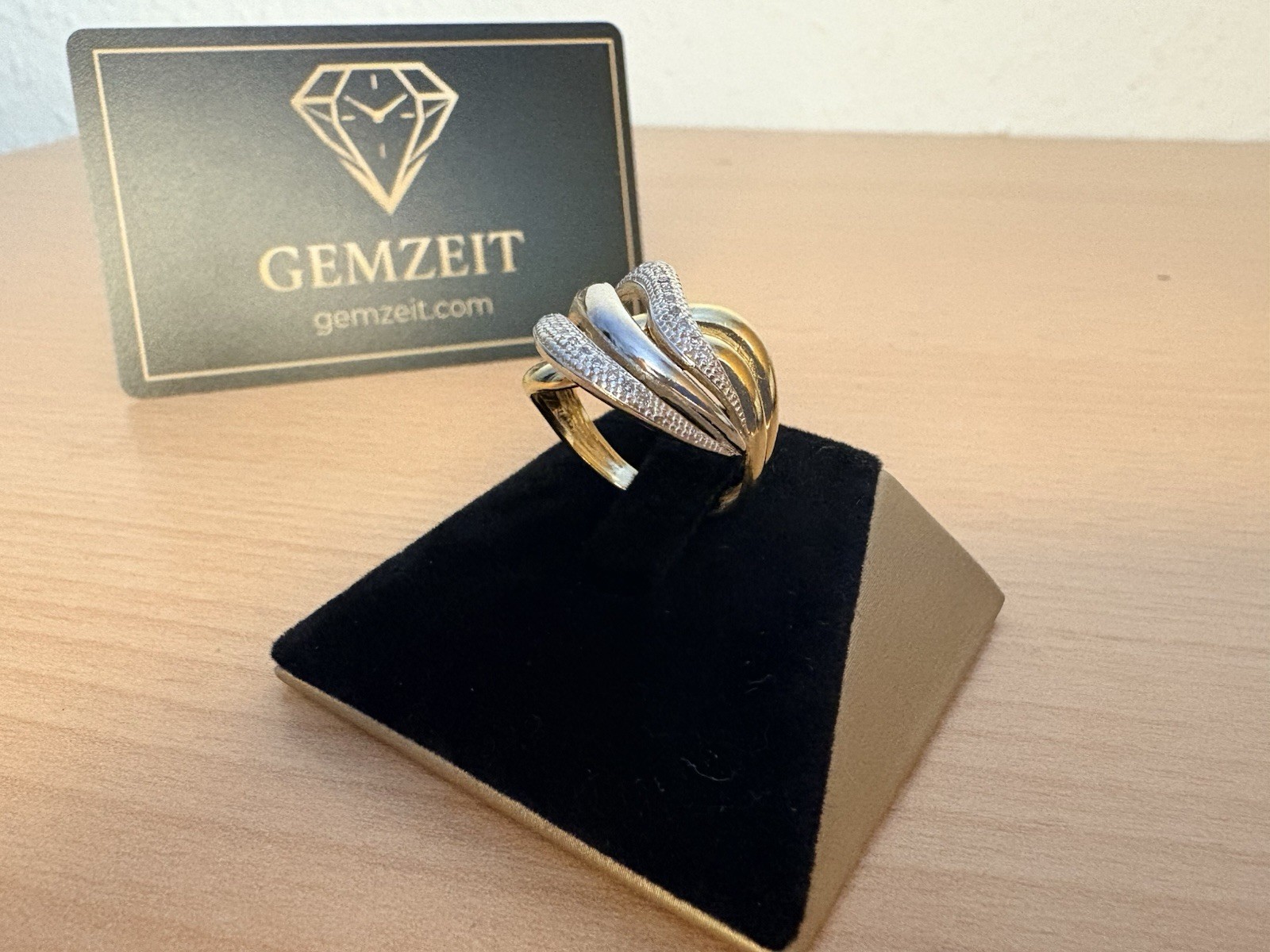 Diamonds 750 Gold 18k Ring