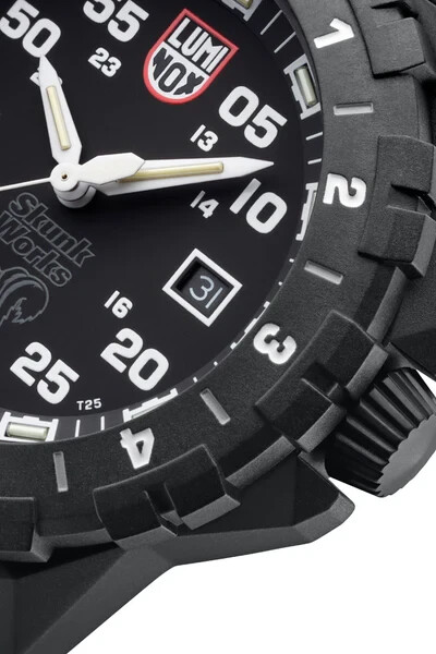 Luminox F-117 Nighthawk X Skunk Works Black Dial Nylon Band Men’s Watch XA.6442