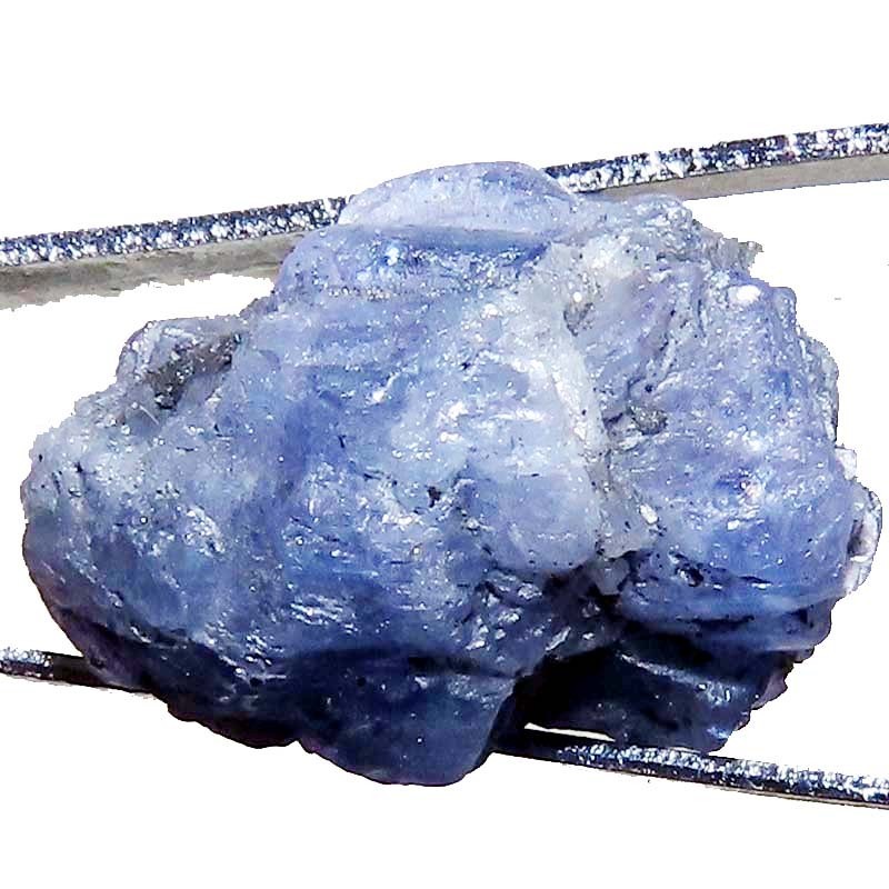 Natural 26.75 CT Untreated Blue Tanzanite ROUGH Tanzanite Loose stone 15X20X13mm