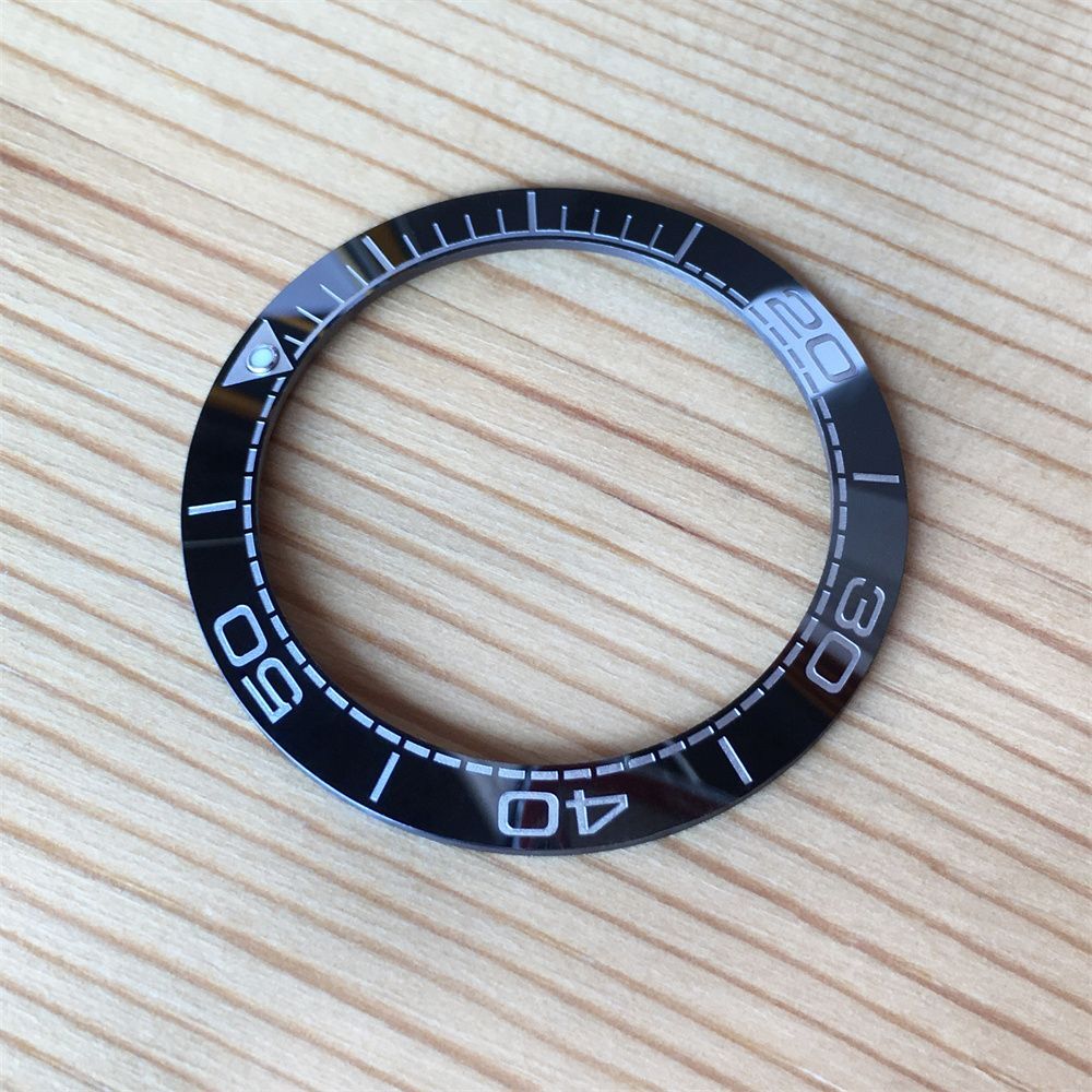 Ceramic Watch Bezel Insert Fits Omega Seamaster Planet Ocean 600M 43.5 mm