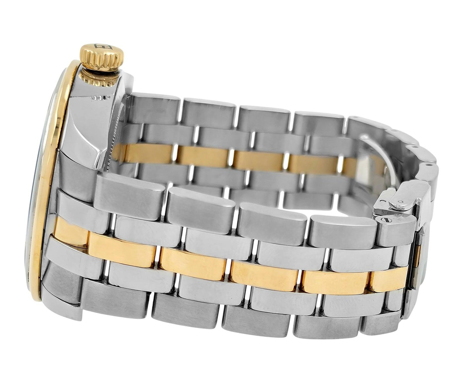 Tudor Glamour Day Date M56003-0005 Champagne Diamond Dial Gold Steel 39MM Men’s
