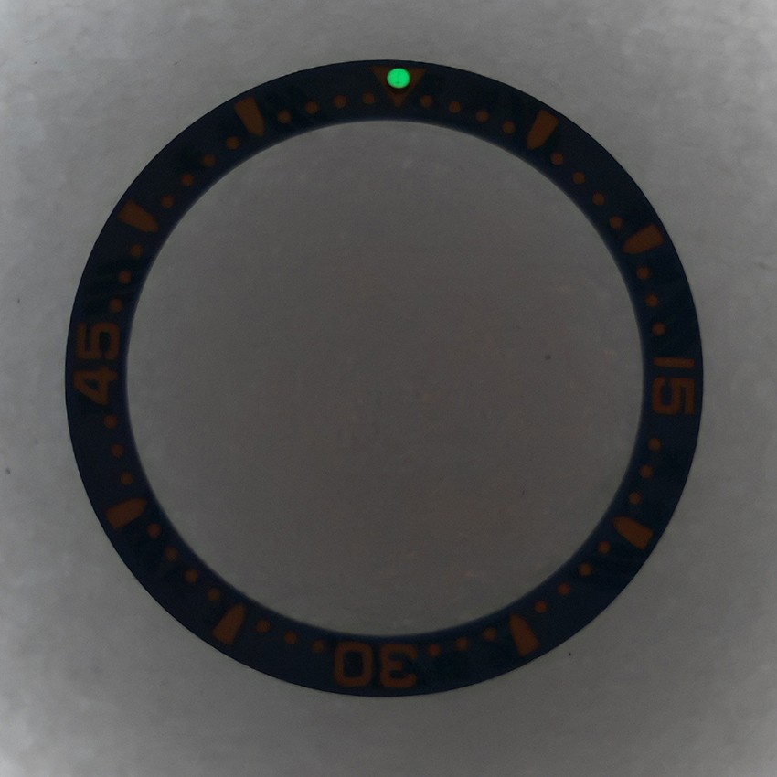 Watch Modified Ceramic Bezel OD 38mm ID 30.5mm Bezel Insert for 40mm Watch Case